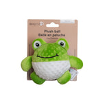 Voir l’image dans la galerie, DEXYPAWS Jouet Chien Grenouille avec Balle Intégrée en Peluche