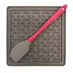 Voir l’image dans la galerie, MESSY MUTTS Tapis Alimentation Spatule Gris M