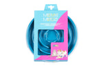 Voir l’image dans la galerie, MESSY MUTTS Bol Ralentisseur Chien & Chat 1.75 Tasse Bleu
