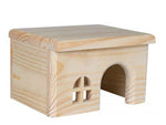Voir l’image dans la galerie, TRIXIE Abri Maison en Bois 15x12x15cm pour Rongeur