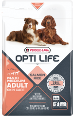 Voir l’image dans la galerie, Opti Life - Chien Moyenne et Grande Race Soins de la Peau Saumon - Nourriture Sèche pour Chiens