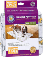 Voir l’image dans la galerie, POOCHPAD Pads Lavables M Blanc x2