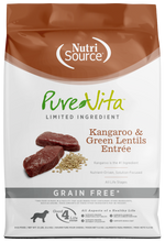 Voir l’image dans la galerie, NutriSource PureVita - Chien Kangourou et Lentilles - Nourriture Sèche à Ingrédients Limités Sans Grains pour Chiens