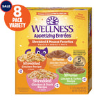 Voir l’image dans la galerie, Wellness Appetizing Entrees - Ensemble Varié Volaille - Nourriture Humide Sans Grains pour Chats