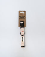 Voir l’image dans la galerie, DEXYPAWS Collier Polyester Motifs Cerises S Beige Naturel