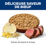 Voir l’image dans la galerie, Hill's Science Diet - Chien Senior 7+ Entrée de Boeuf et Orge - Nourriture Humide pour Chiens
