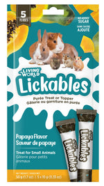 Voir l’image dans la galerie, Living World - Lickables Papaye - Gâteries pour Rongeurs