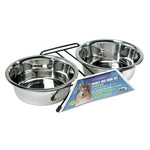 Voir l’image dans la galerie, DOGIT Ensemble 2 Bols Inox 2x50oz L