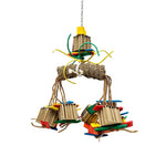 Voir l’image dans la galerie, FUNMAX Jouet Oiseaux Doily-Shreddy 20x22"