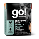 Voir l’image dans la galerie, GO! Chien Peau & Pelage, Pâté Dinde & Saumon 354g