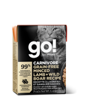 Voir l’image dans la galerie, GO! CARNIVORE Chat Tetra Pak Agneau & Sanglier SG 182g