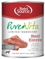 Voir l’image dans la galerie, NutriSource PureVita - Chien Pâté de Boeuf à Ingrédients Limités - Nourriture Humide Sans Grains pour Chiens