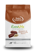 Voir l’image dans la galerie, NutriSource PureVita - Chien Kangourou et Lentilles - Nourriture Sèche à Ingrédients Limités Sans Grains pour Chiens