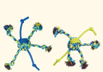 Voir l’image dans la galerie, Fitness Zeus - Balle-Araignée en Corde et en TPR 30.5 cm - Jouet à Rapporter ou à Tirer pour Chiens