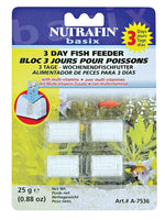 Voir l’image dans la galerie, Nutrafin Basix - Blocs Vacances 3 Jours - Nourriture pour Poissons