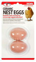 Voir l’image dans la galerie, Miller - Œufs Factices en Céramique - Nichets pour Poules
