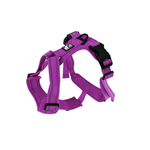 Voir l’image dans la galerie, *CHIEN BLANC CHARLIE Harnais Ajustable S Mauve