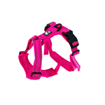 Voir l’image dans la galerie, *CHIEN BLANC CHARLIE Harnais Ajustable M Rose