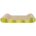 Voir l’image dans la galerie, Catit Style - Griffoir en Carton Ondulé en Forme de Chaise Longue avec Herbe à Chat (45 x 19 x 7.3 cm)