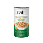 Voir l’image dans la galerie, Catit Divine Shreds - Chat Poulet avec Foie et Brocoli en Gelée - Multipack de 4 x 85 g - Nourriture Humide Sans Grains pour Chats