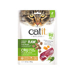 Voir l’image dans la galerie, Catit - Chat Canard avec Fruits et Légumes - Garniture ou Nourriture Sèche Lyophilisée Sans Grains pour Chats