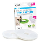 Voir l’image dans la galerie, CATIT Filtres Triple Action pour Abreuvoir x2