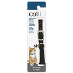 Voir l’image dans la galerie, *CATIT Collier Nylon/Boucle Métal 8-13" Noir