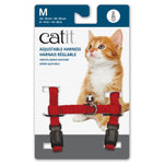 Voir l’image dans la galerie, CATIT Harnais Nylon M 10-16" Rouge