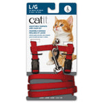 Voir l’image dans la galerie, CATIT Harnais et Laisse L 10-16" Rouge
