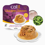 Voir l’image dans la galerie, Catit Dinner - Poulet avec Garniture de Tilapia et Haricots Verts en Sauce - Nourriture Humide Sans Grains pour Chats