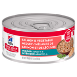 Voir l’image dans la galerie, Hill's Science Diet - Ragoût de Saumon et Légumes en Sauce - Nourriture Humide pour Chats d'Intérieur Adultes 1-6 Ans