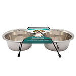 Voir l’image dans la galerie, DOGIT Ensemble 2 Bols Inox 2x25oz M