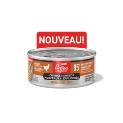 Orijen Morceaux et Éffilochés - Chat Original - Nourriture Humide Sans Grains pour Chats