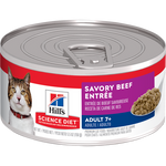Voir l’image dans la galerie, Hill's Science Diet - Entrée de Boeuf Savoureuse - Nourriture Humide pour Chats Adultes 7+ Ans