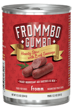 Voir l’image dans la galerie, Fromm Frommbo Gumbo - Chien Ragoût de Saucisses de Poulet - Nourriture Humide pour Chiens