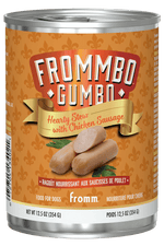 Voir l’image dans la galerie, Fromm Frommbo Gumbo - Chien Ragoût de Saucisses de Porc - Nourriture Humide pour Chiens