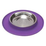 Voir l’image dans la galerie, Messy Cats - Gamelle Simple en Acier Inoxydable avec Base en Silicone - Bol pour Chats
