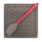 Voir l’image dans la galerie, Messy Mutts - Tapis de Léchage Thérapeutique avec Spatule - Tapis d'Alimentation pour Chiens