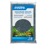 Voir l’image dans la galerie, MARINA Gravier Décoratif Noir 2kg pour Aquarium