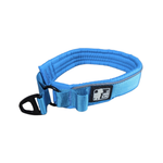 Voir l’image dans la galerie, CHIEN BLANC Collier Paddé Bleu 2XL