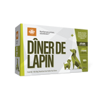 Voir l’image dans la galerie, Big Country Raw - Dîner de Lapin - Nourriture Crue Congelée pour Chiens