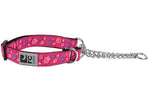 Voir l’image dans la galerie, RCP Collier Dressage Motif S Traces de Pattes Rose