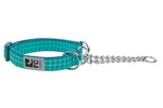Voir l’image dans la galerie, RCP Collier Dressage Motif L Vichy Vert