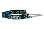 Voir l’image dans la galerie, *RCP Collier Dressage Motif M Pattes Chocolat
