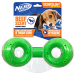 Voir l’image dans la galerie, Nerf Dog - Double Anneau Parfumé au Boeuf 21 cm - Jouet à Rapporter pour Chiens