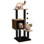 Voir l’image dans la galerie, Catit Vesper - Arbre à Chat - Meuble V-High Base en Bois (56 x 56 x 121.5 cm)