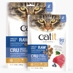 Voir l’image dans la galerie, Catit Lyophilisé - Thon et Poulet avec Fruits et Légumes - Garniture ou Nourriture Sèche Sans Grains pour Chats