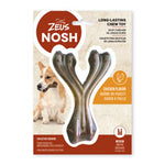 Voir l’image dans la galerie, Nosh Zeus - Jouet à Mâchonner Robuste en Forme d’Os du Bonheur, Arôme de Poulet pour Chiens