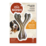 Voir l’image dans la galerie, Nosh Zeus - Jouet à Mâchonner Robuste en Forme d’Os du Bonheur, Arôme de Poulet pour Chiens