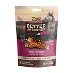 Voir l’image dans la galerie, Zoë Better Than Rawhide - Saveur de Porc Barbecue - Gâteries Sans Cuir Brut pour Chiens